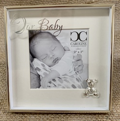 Our Baby Silver Frame from Clark Flower and Gift Shop in Clark, SD