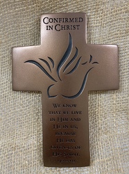 Confirmed in Christ Wall Cross from Clark Flower and Gift Shop in Clark, SD