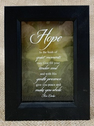 Hope Yellow Daffodil Shadow Box from Clark Flower and Gift Shop in Clark, SD