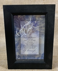 Confirmed in Christ Shadow Box from Clark Flower and Gift Shop in Clark, SD