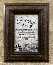 Guardian Angel Prayer Framed Print from Clark Flower and Gift Shop in Clark, SD