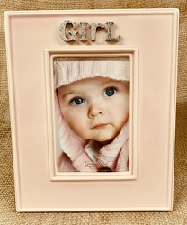 Girl Photo Frame Vertical from Clark Flower and Gift Shop in Clark, SD