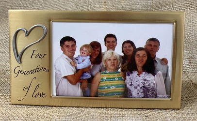 Four Generations of love Photo Frame from Clark Flower and Gift Shop in Clark, SD