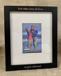 Retirement Photo Frame from Clark Flower and Gift Shop in Clark, SD