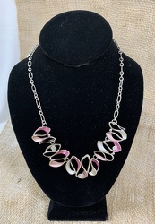 Multi Epoxy Wavy Collar Necklace from Clark Flower and Gift Shop in Clark, SD