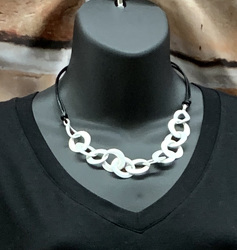 Black & Silver Necklace from Clark Flower and Gift Shop in Clark, SD
