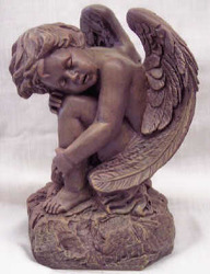 Angel Statue from Clark Flower and Gift Shop in Clark, SD