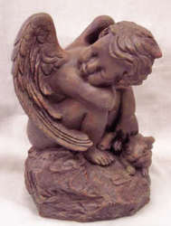 Angel Statue from Clark Flower and Gift Shop in Clark, SD