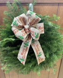 24" Balsam Wreath  from Clark Flower and Gift Shop in Clark, SD