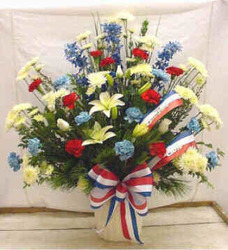 Patriotic Tribute from Clark Flower and Gift Shop in Clark, SD