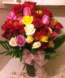 Ninety Roses from Clark Flower and Gift Shop in Clark, SD