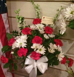 Red & White  from Clark Flower and Gift Shop in Clark, SD