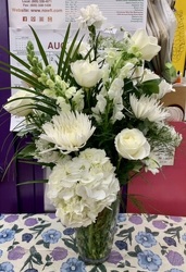 Stunning White Blooms from Clark Flower and Gift Shop in Clark, SD