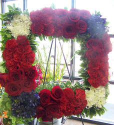 Square Wreath from Clark Flower and Gift Shop in Clark, SD