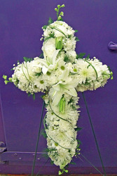 White Cross from Clark Flower and Gift Shop in Clark, SD