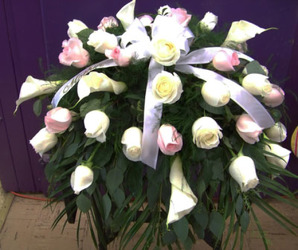 Elegant Tribute Casket Spray from Clark Flower and Gift Shop in Clark, SD