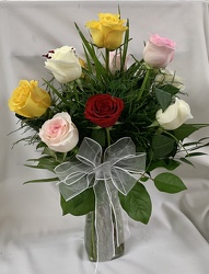 Dozen Roses from Clark Flower and Gift Shop in Clark, SD