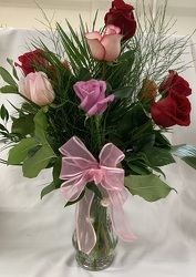 Dozen Roses from Clark Flower and Gift Shop in Clark, SD